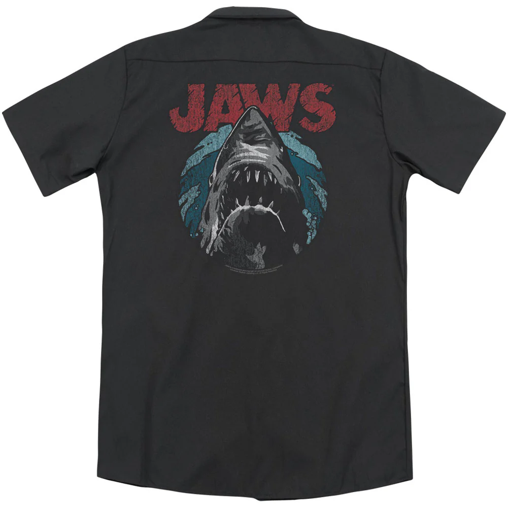 Water Circle(Back Print) Workshirt - Image 2