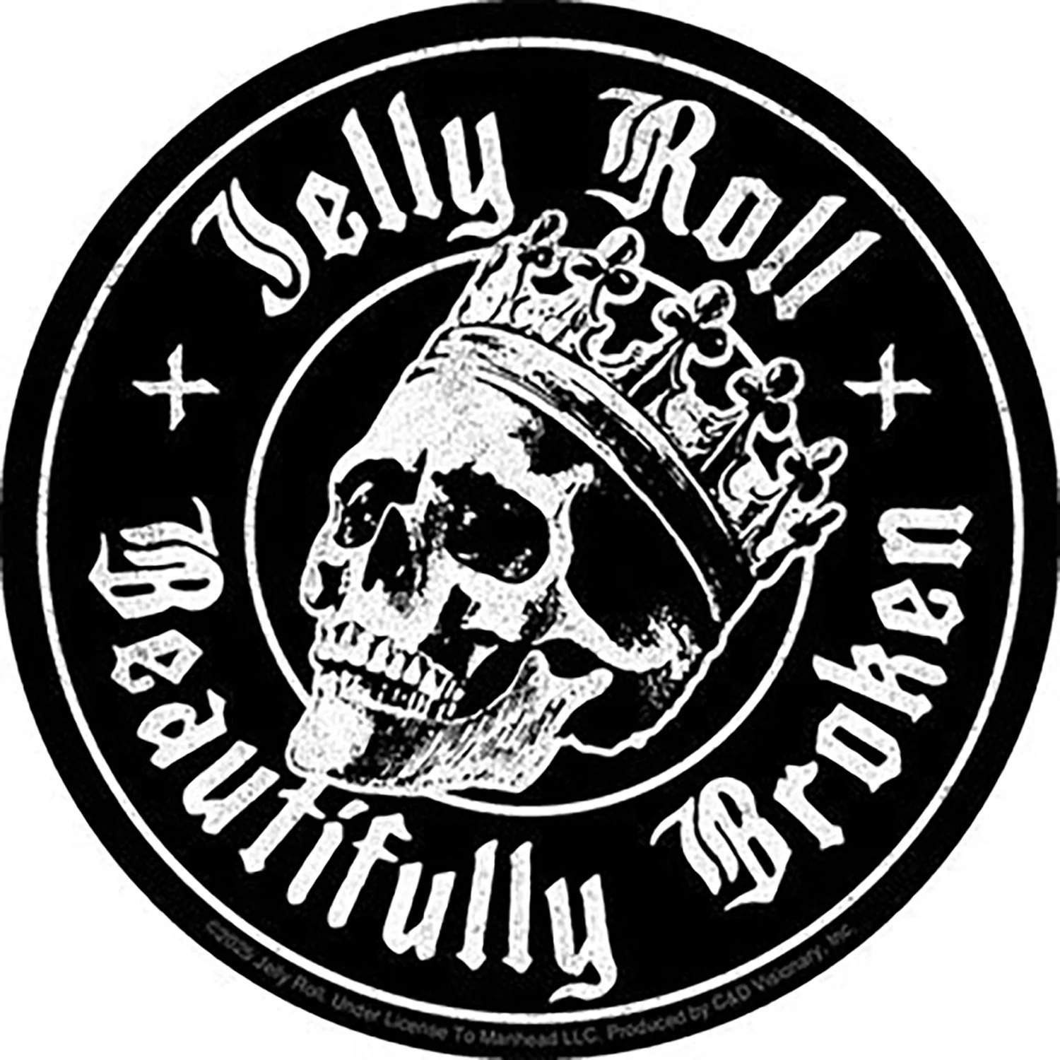 Skull Seal Sticker