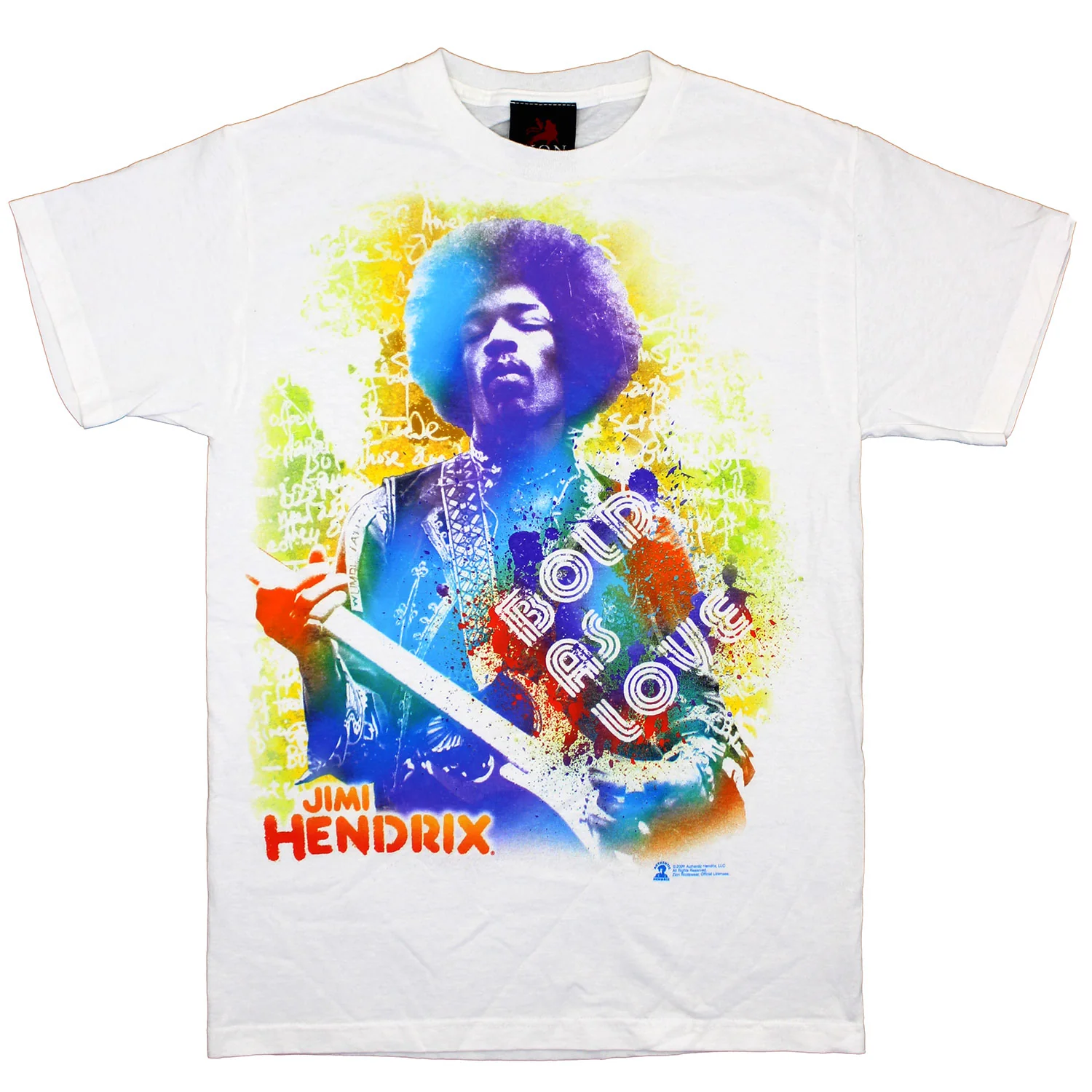 Bold As Love Paint Splatter T-shirt