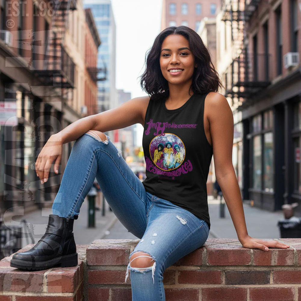 Jimi Hendrix Experienced Circle Womens Tank - Image 2