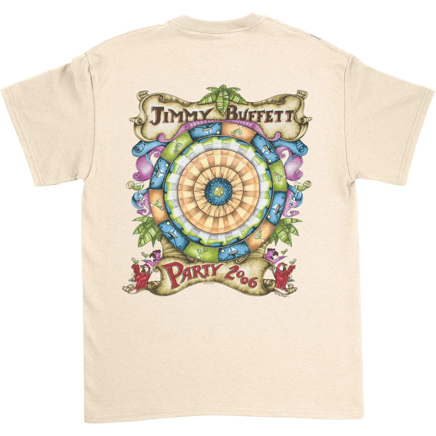 Jimmy Buffett Party 2006 T-shirt - Image 2
