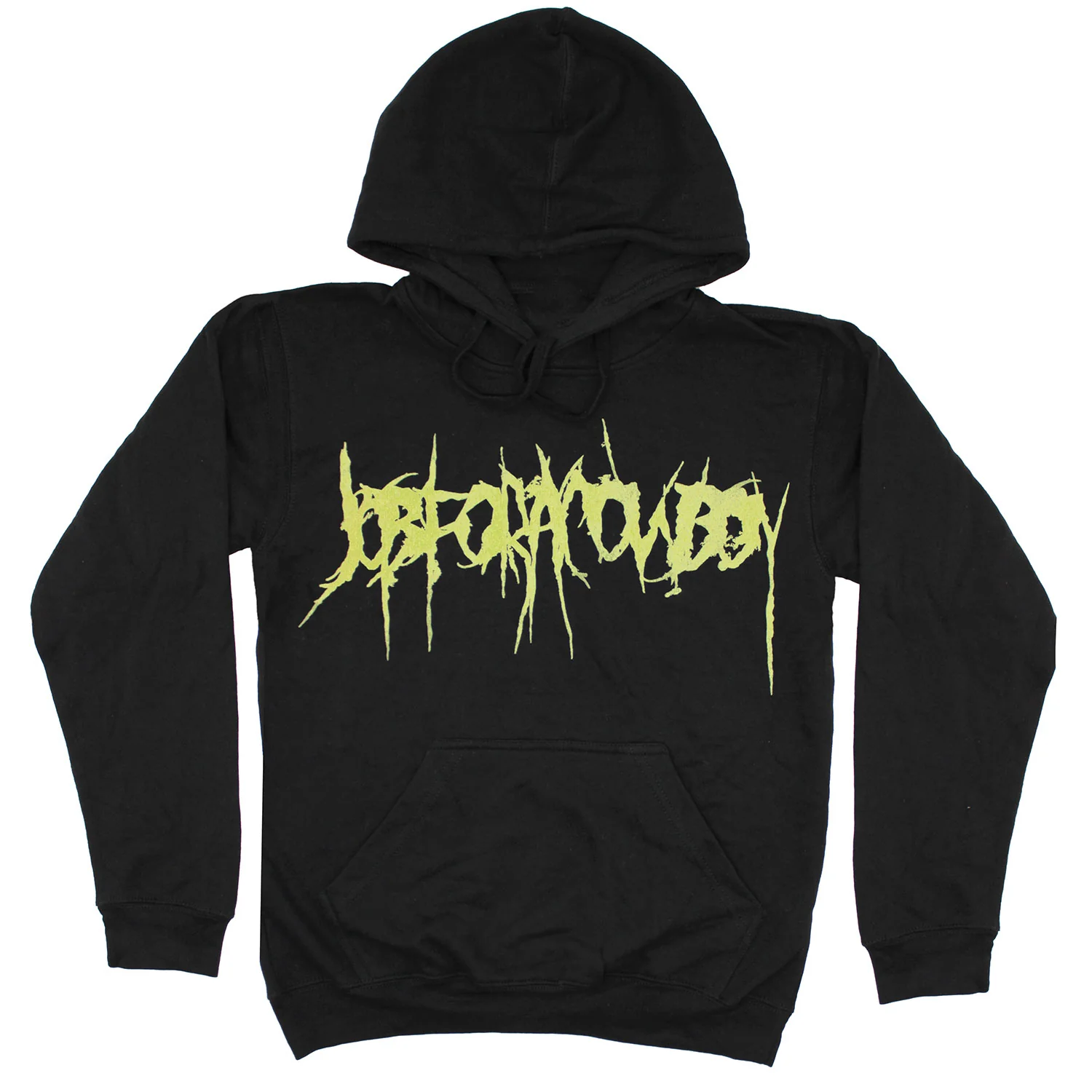 Green Logo Hooded Sweatshirt