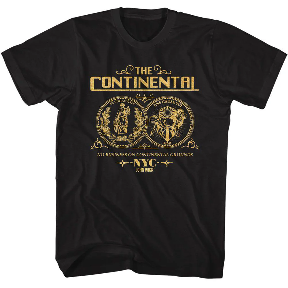John Wick Coin Double Sided T-shirt