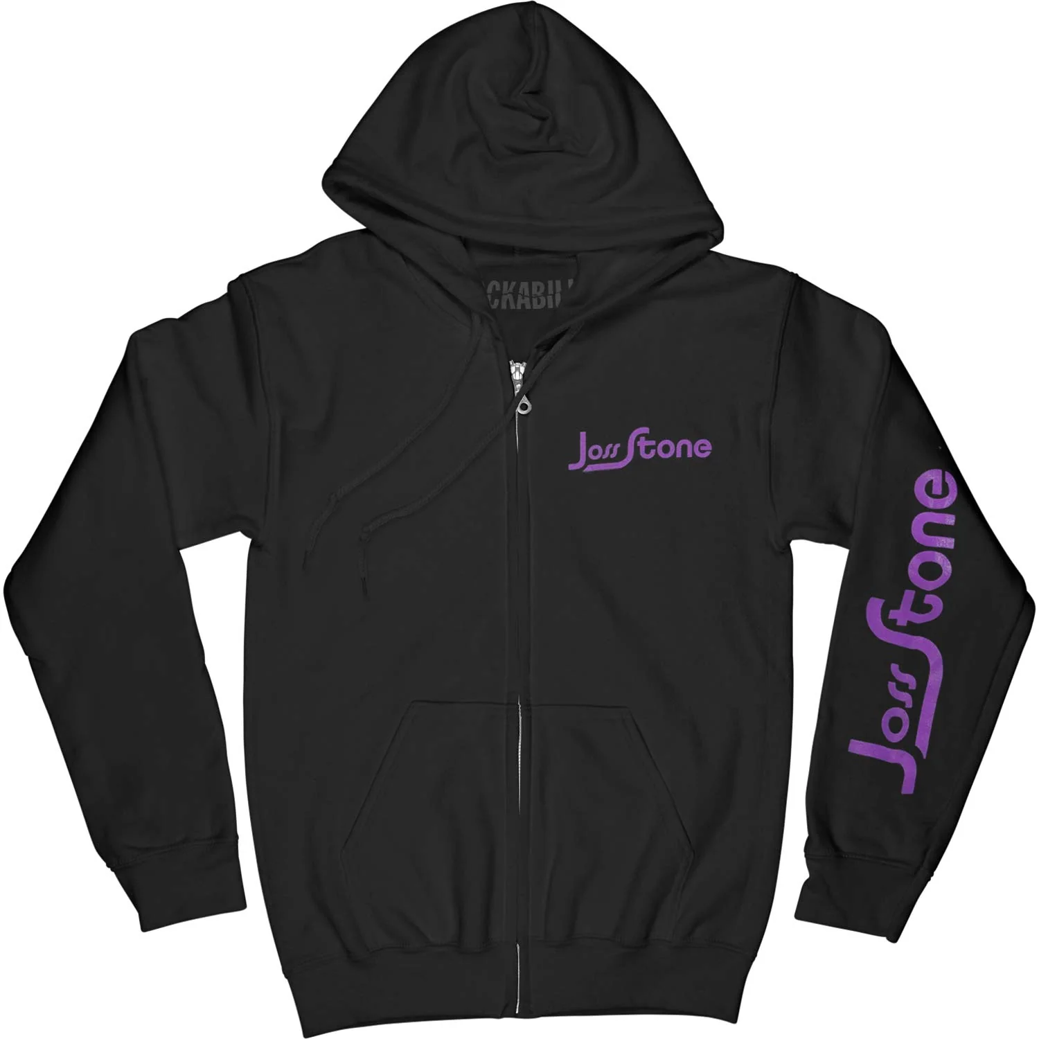 Album Cover Zippered Hooded Sweatshirt