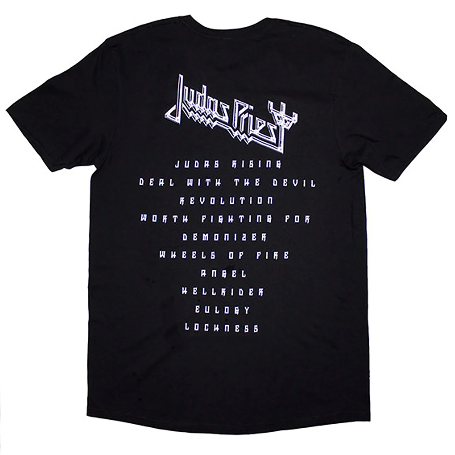 Angel Of Retribution Tracklist T-shirt - Image 2