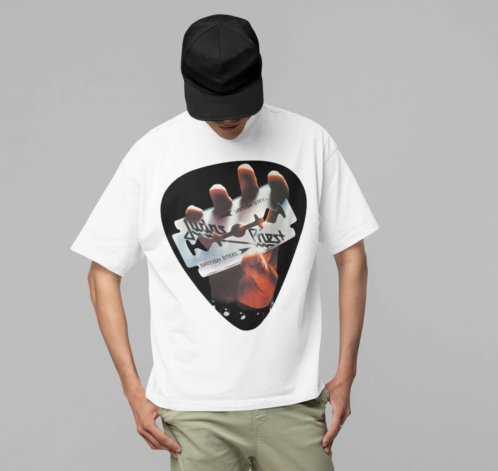 Judas Priest - British Steel Jumbo Print T-Shirt - Image 2