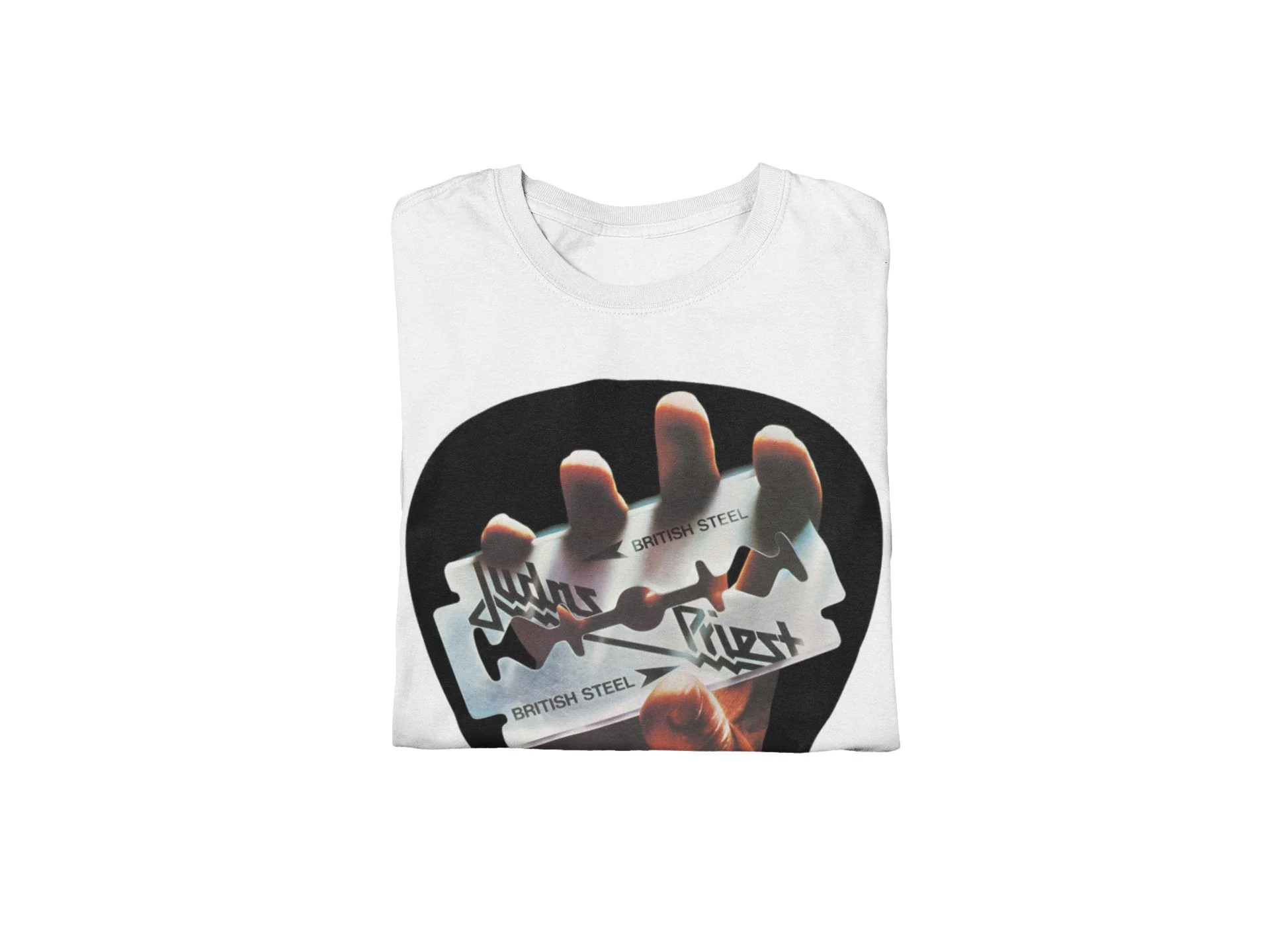 Judas Priest - British Steel Jumbo Print T-Shirt - Image 3