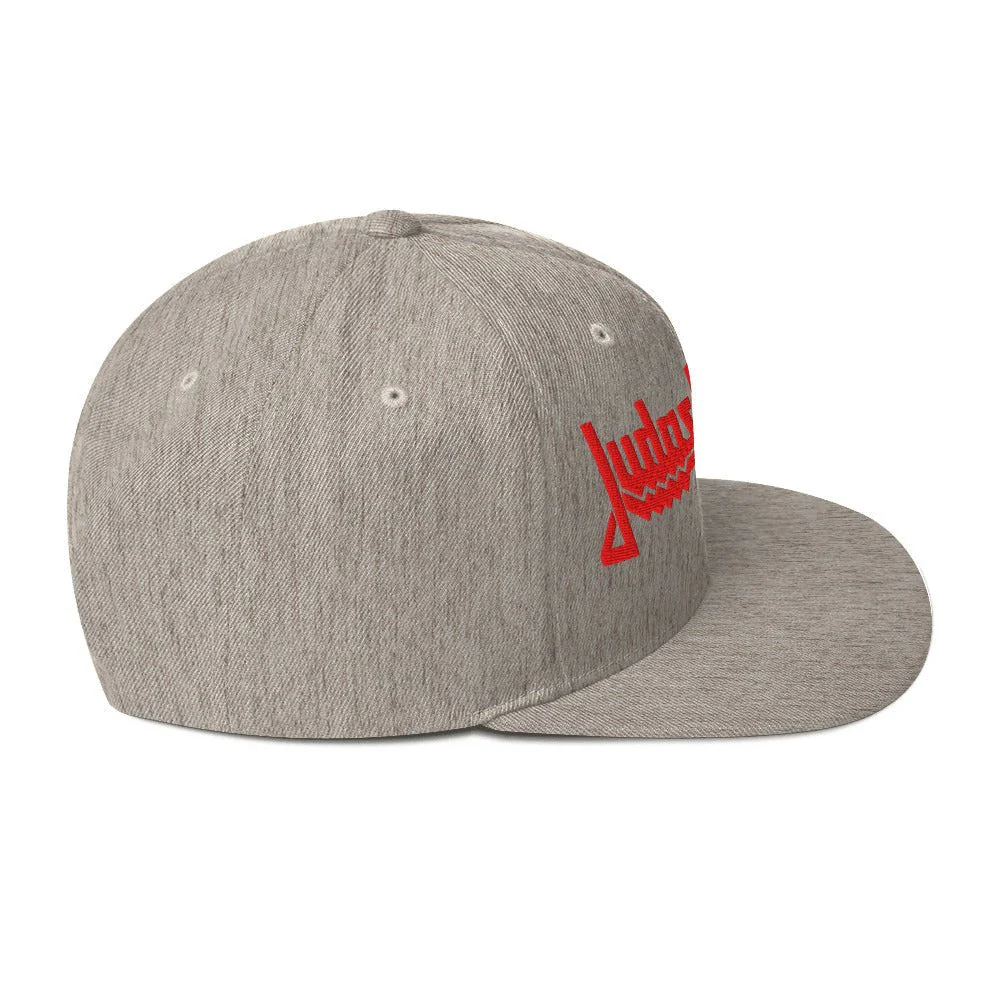 Judas Priest - Electric Logo Grey Snapback Hat - Image 4