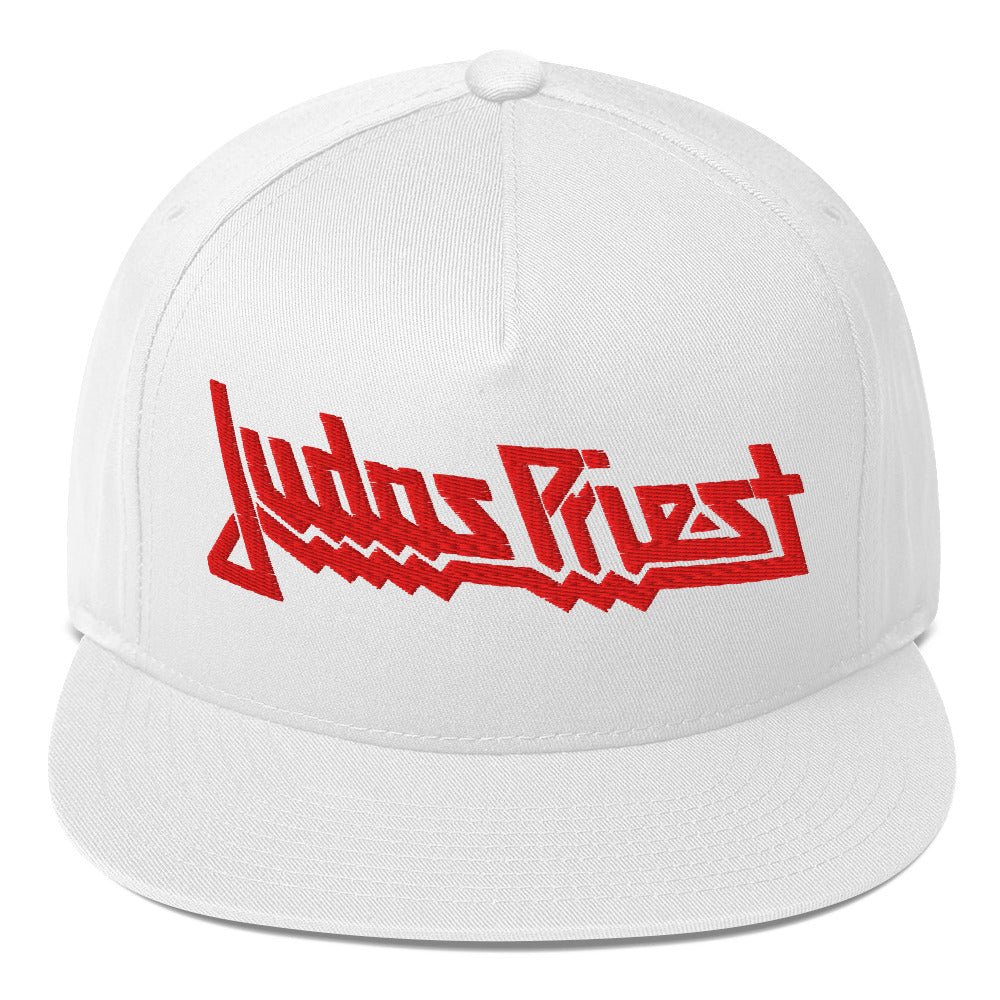 Judas Priest - Electric Logo White Snapback Hat
