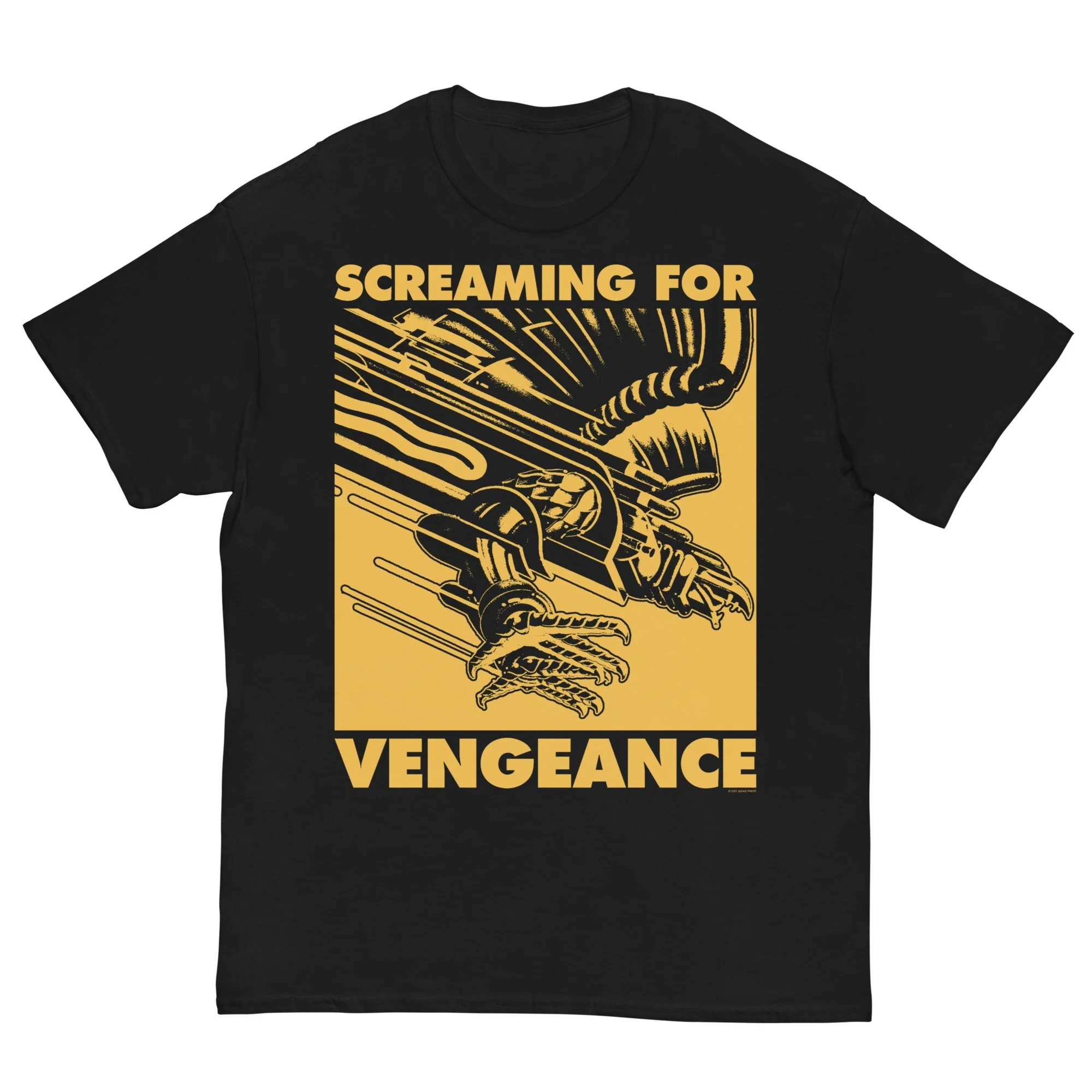 Judas Priest - Golden Screaming for Vengeance T-Shirt - Image 3