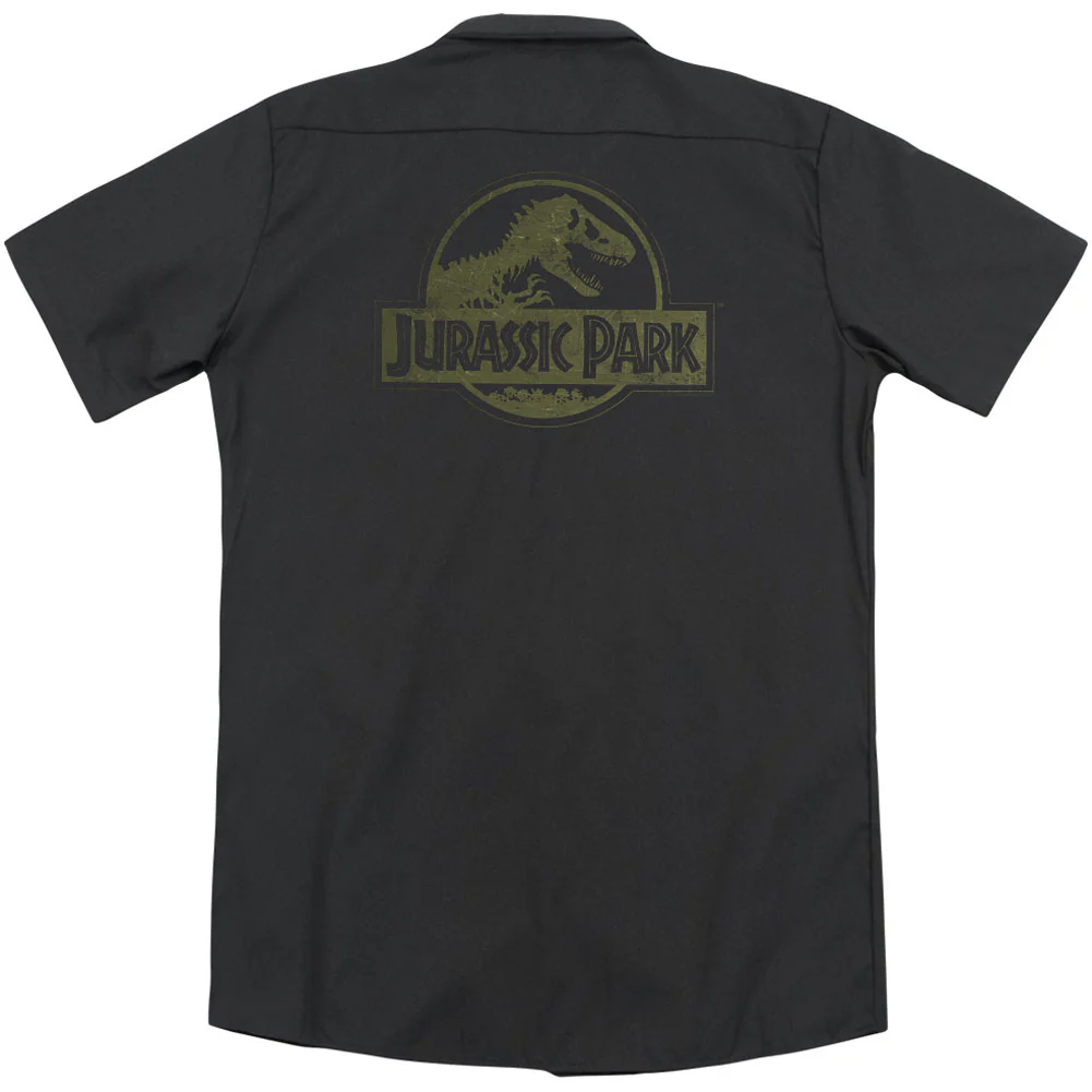 Distressed Logo (Back Print) Workshirt - Image 2