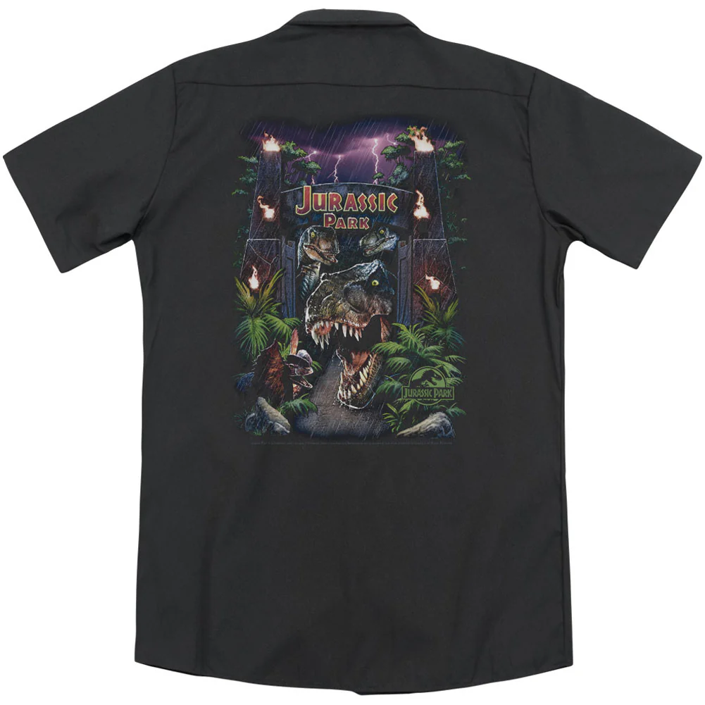 Welcome To The Park (Back Print) Workshirt - Image 2