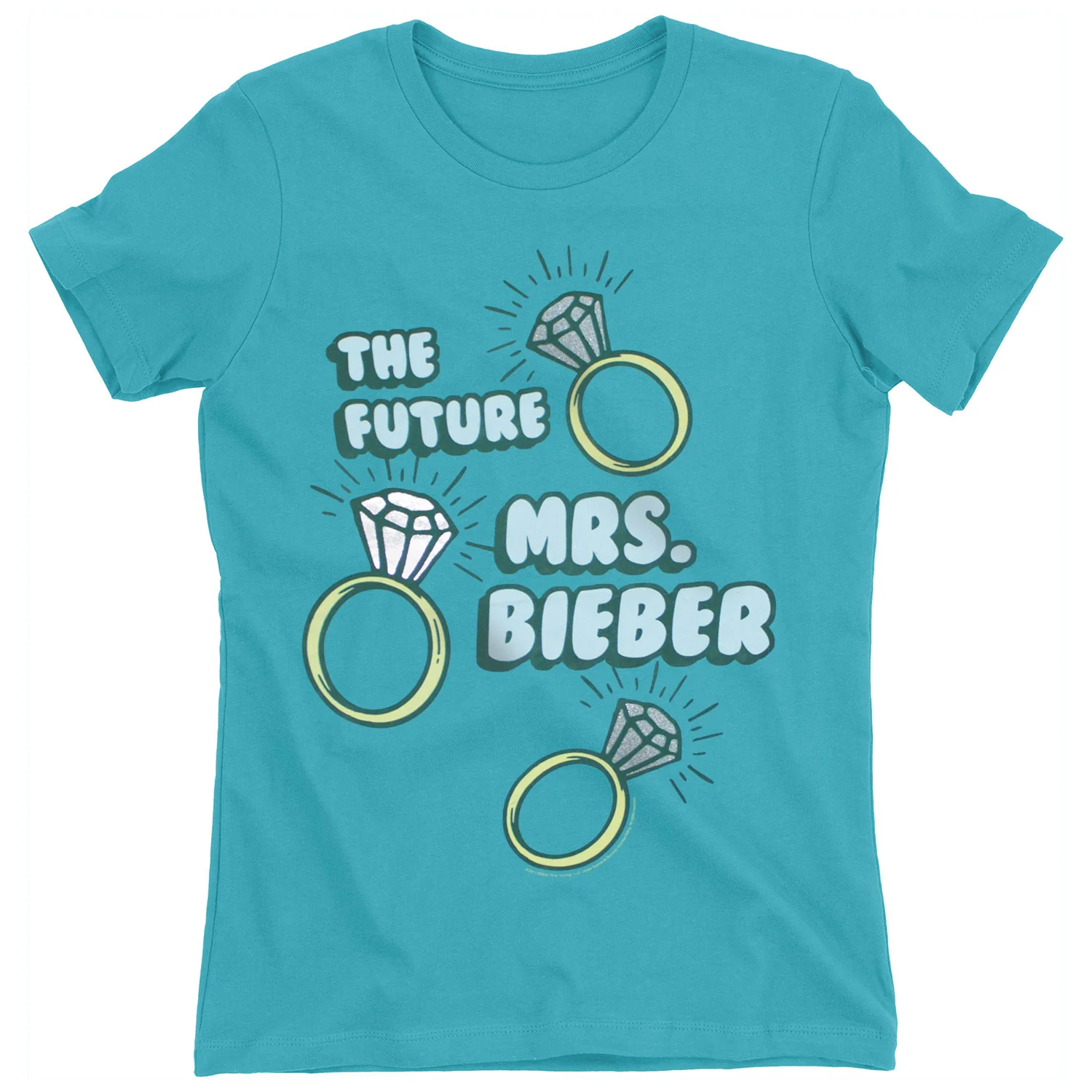 Aqua Blue Future Mrs. Junior Top