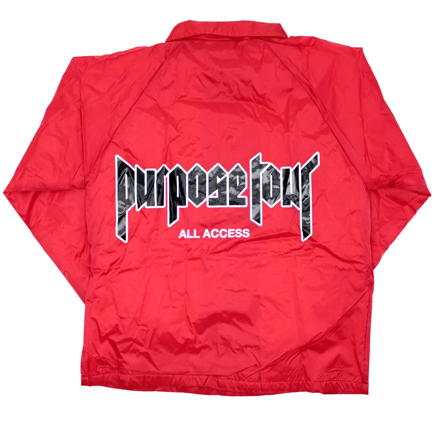 Purpose Tour All Access The World Tour 2016 Windbreaker - Image 2