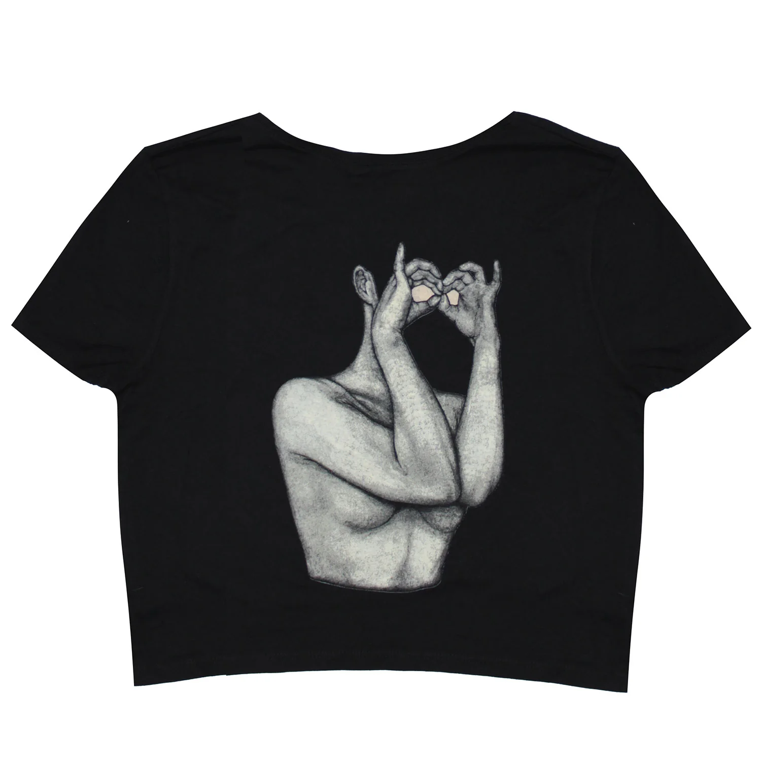 Dark Horse Image Cropped Junior Top - Image 2