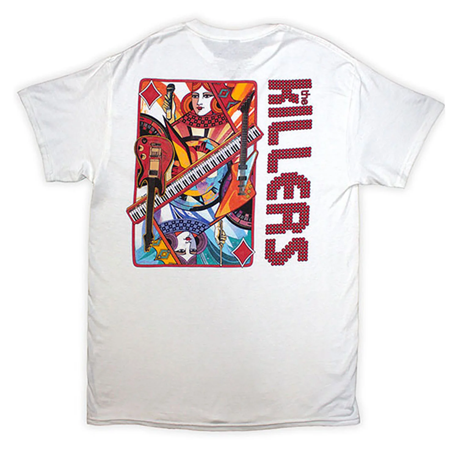 Tour '24 Diamond Playing Card T-shirt - Image 2