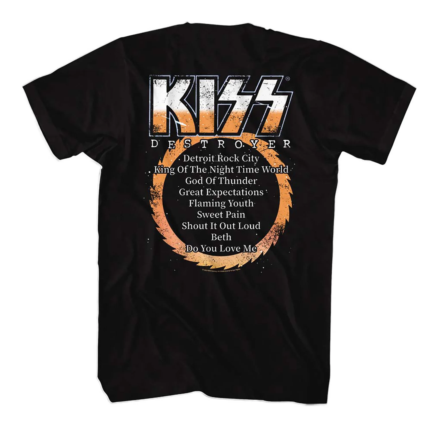 Kiss Destroyer Album T-shirt - Image 2