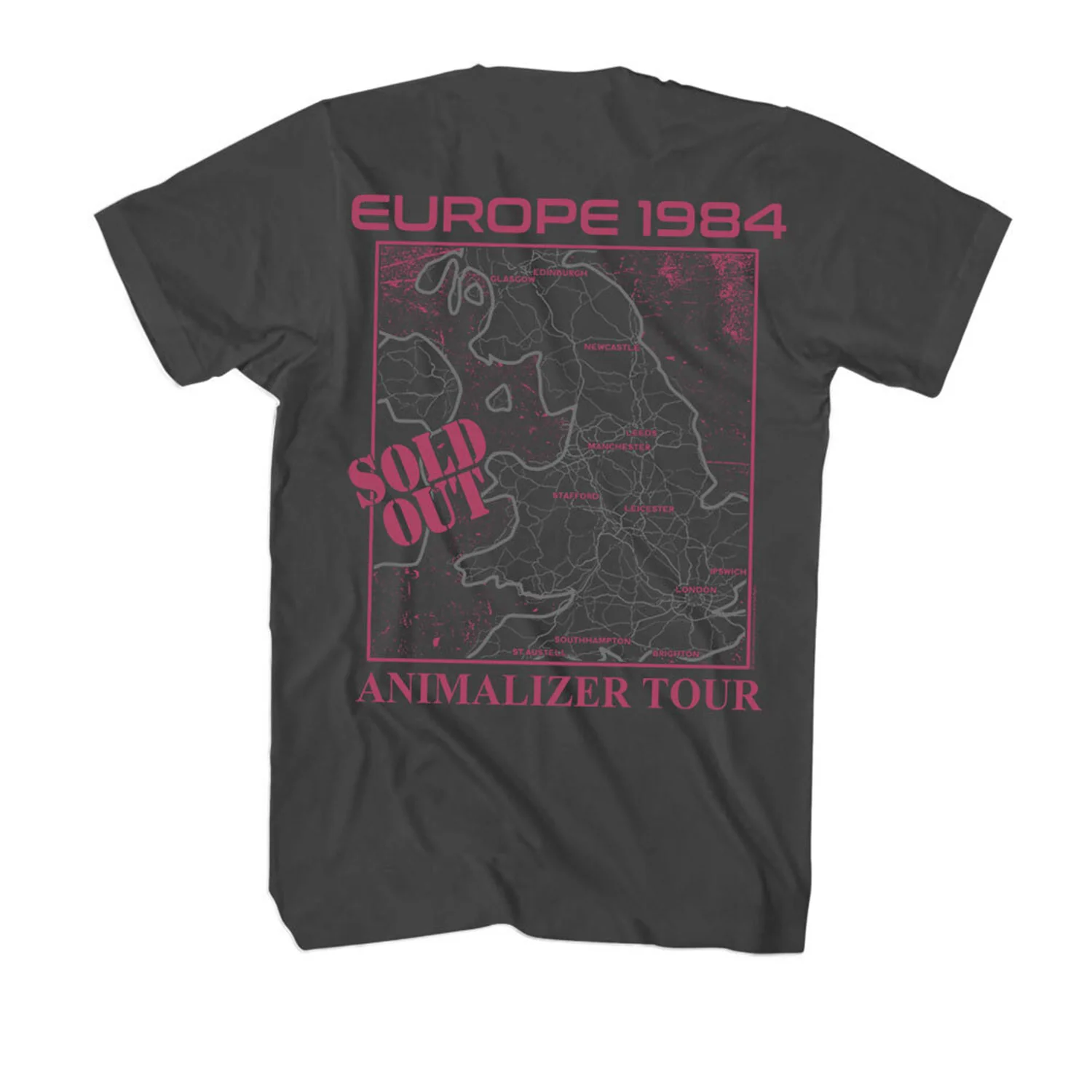 Kiss Europe 1984 T-shirt - Image 2