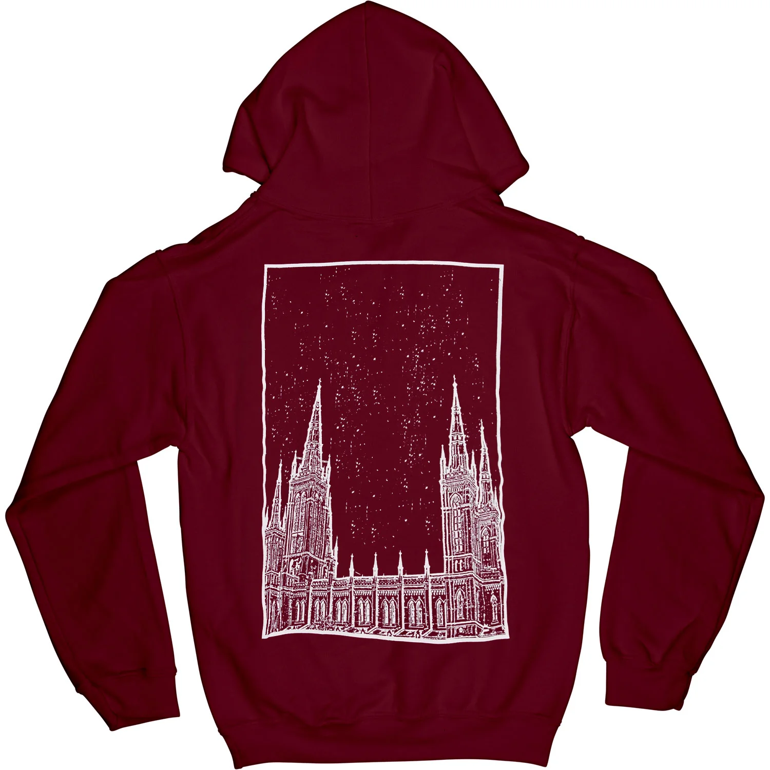 Church - Pullover Hooded Sweatshirt - Image 2