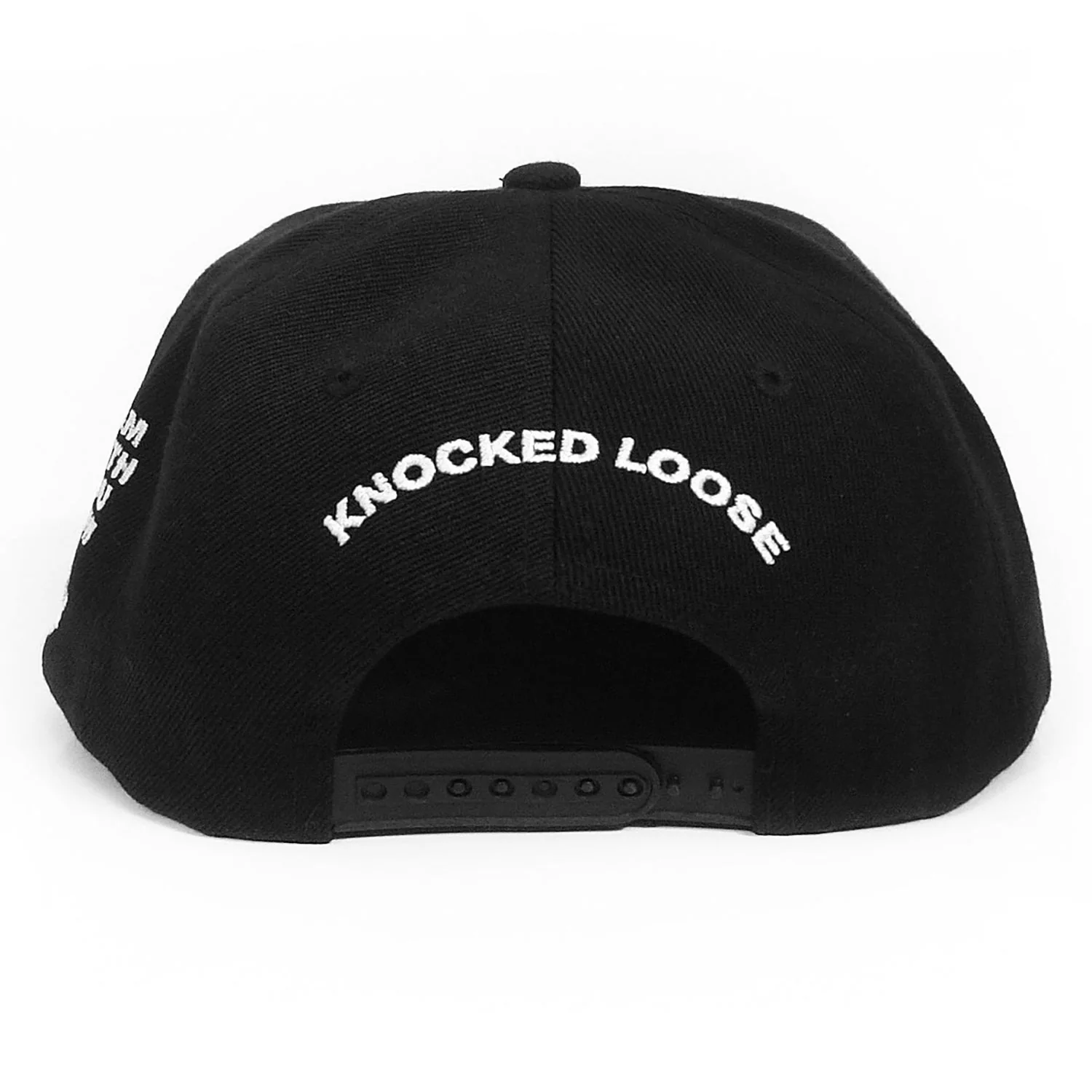 I Am With You Now Black - Snapback Baseball Cap - Image 2
