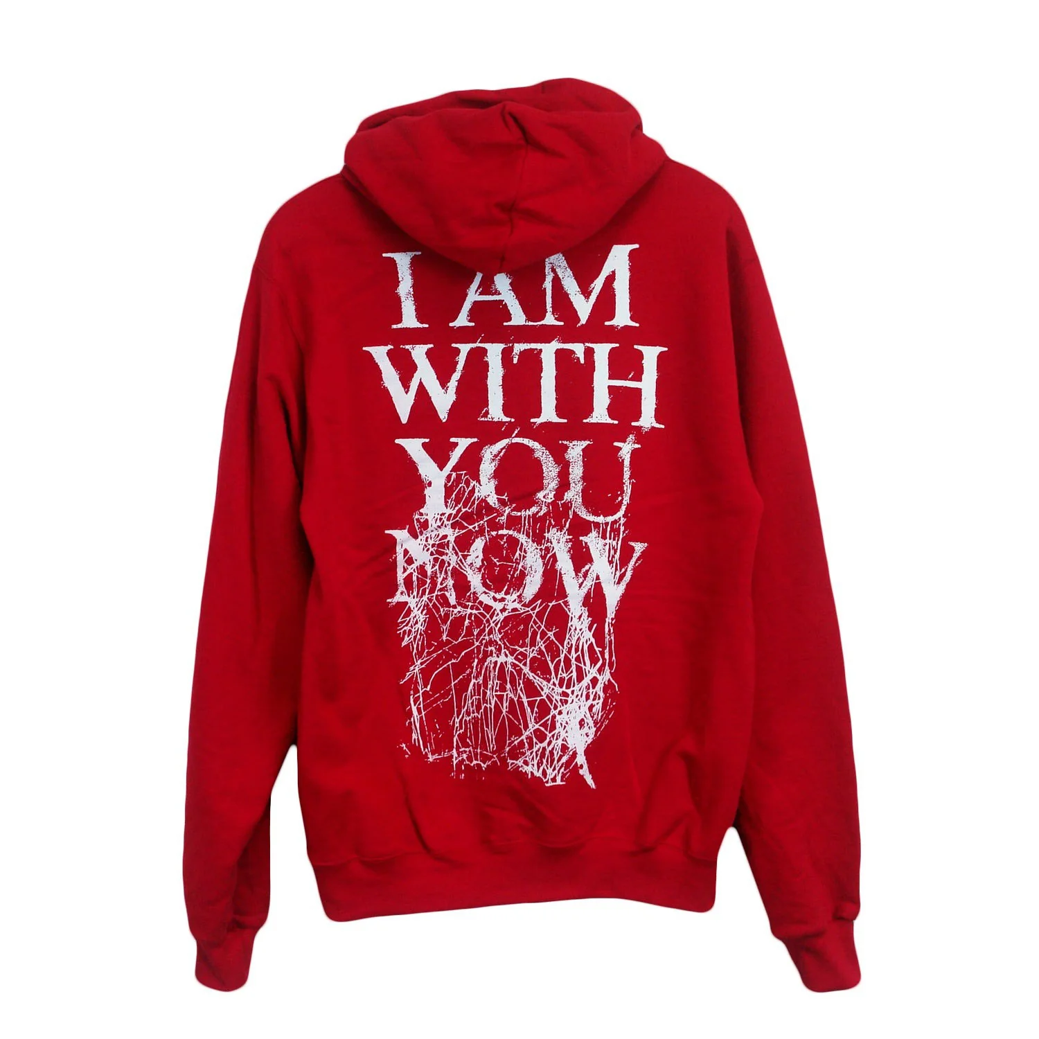 I Am With You Now Scarlet - Pullover Hooded Sweatshirt - Image 2