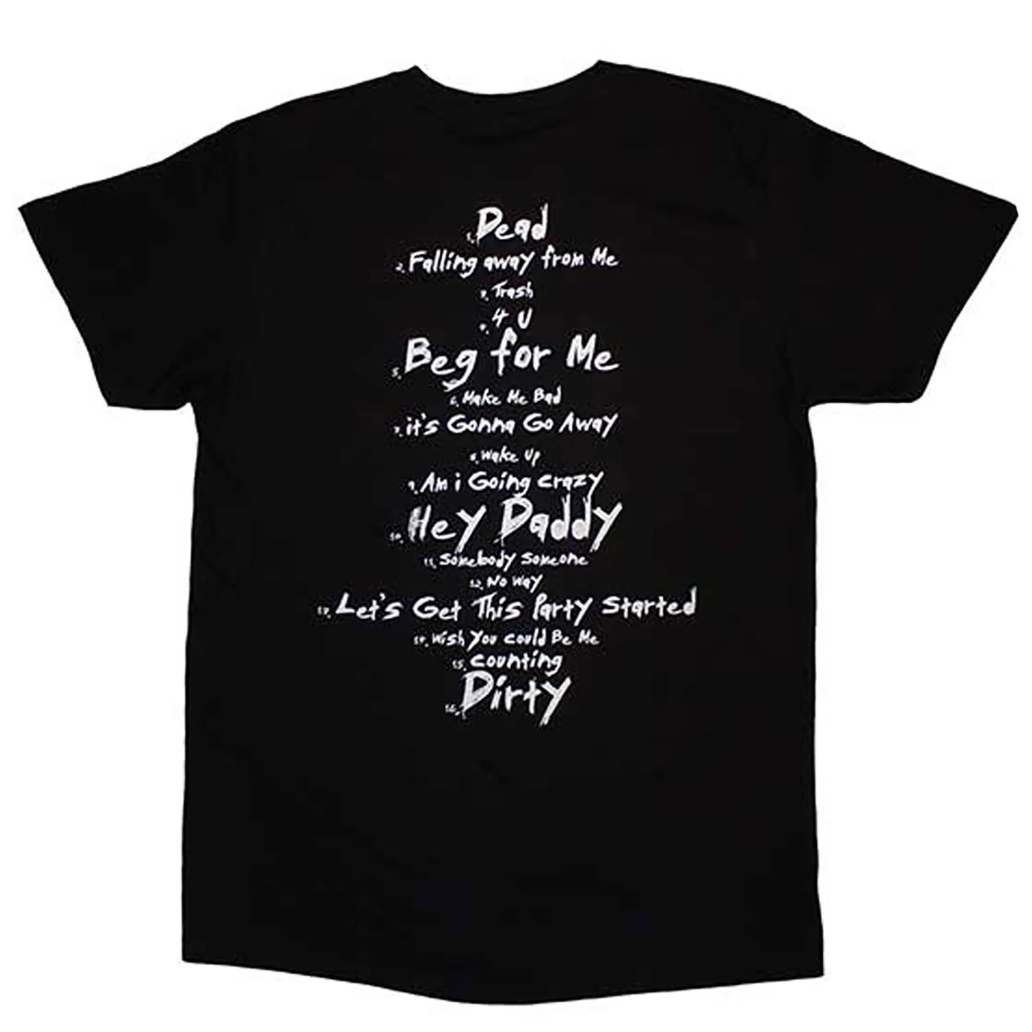 Issues Tracklist T-shirt - Image 2