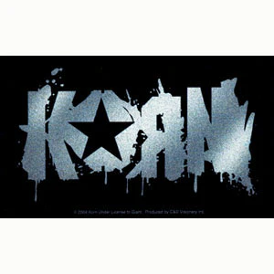 Paint Splat Star Logo Sticker