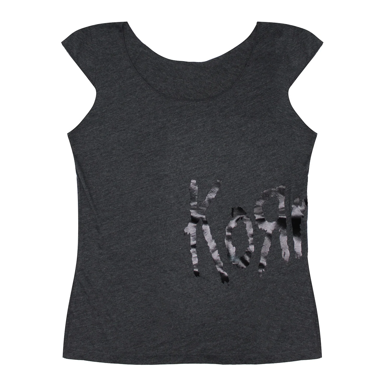 Scoop Neck Tee Junior Top