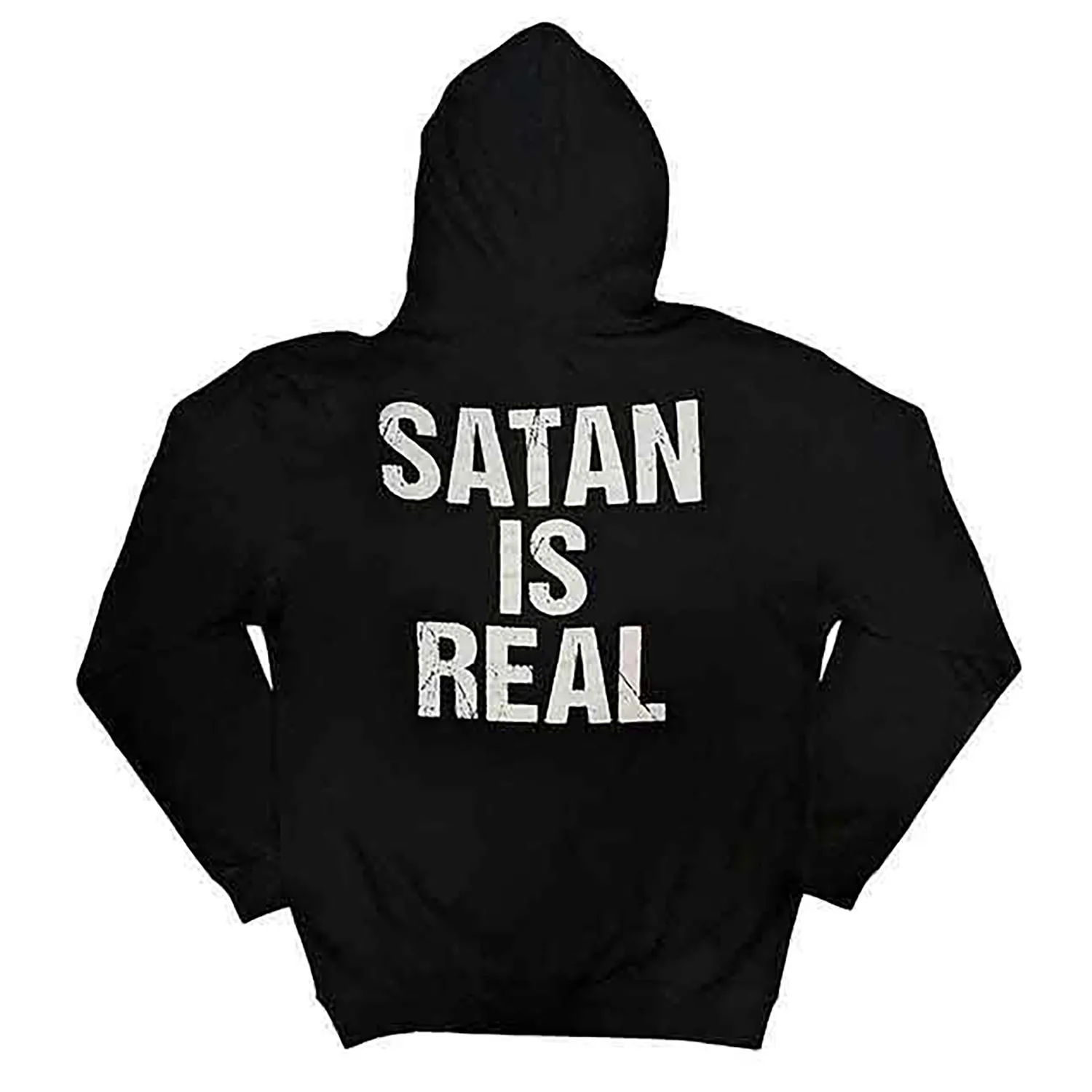 Satan Is Real Hooded Sweatshirt - Image 2