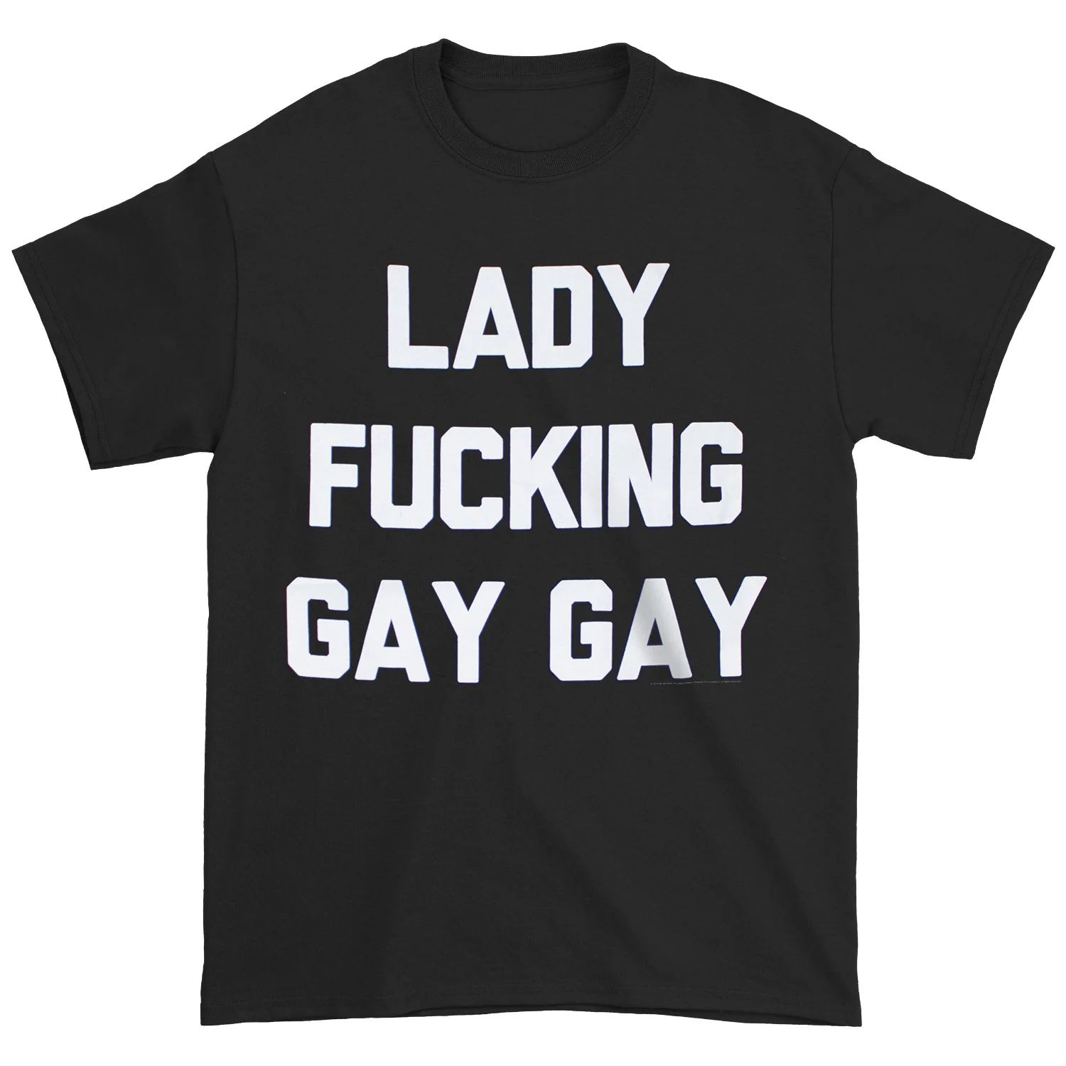 Lady Fucking Gay Gay T-shirt