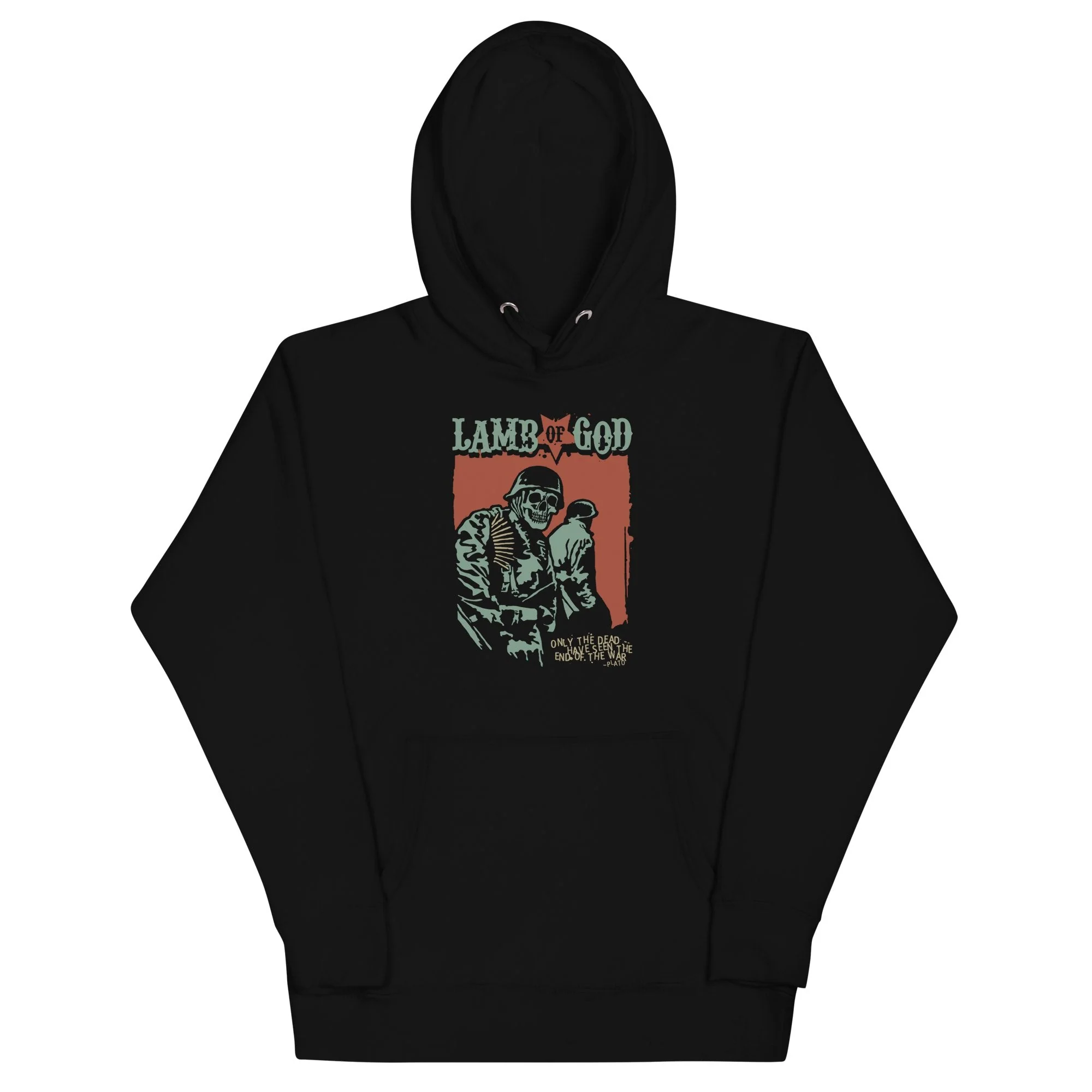 Lamb of God - Skeleton Army Plato Quote Classic Hoodie