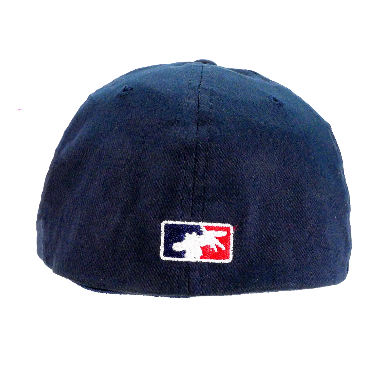 Navy Fitted Cap Old English Logo Baseball Cap - Image 2