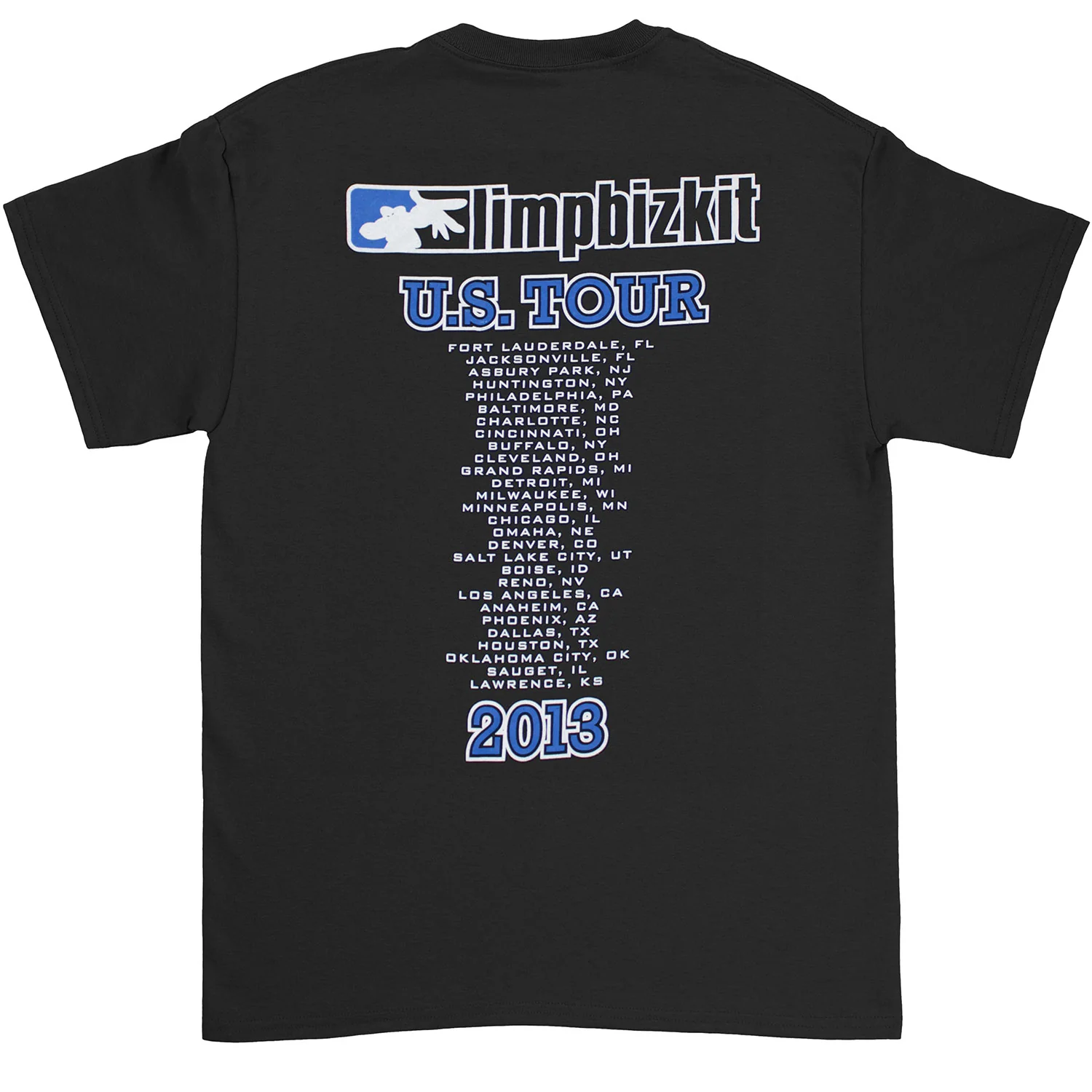 U.S. Tour 2013 T-shirt - Image 2