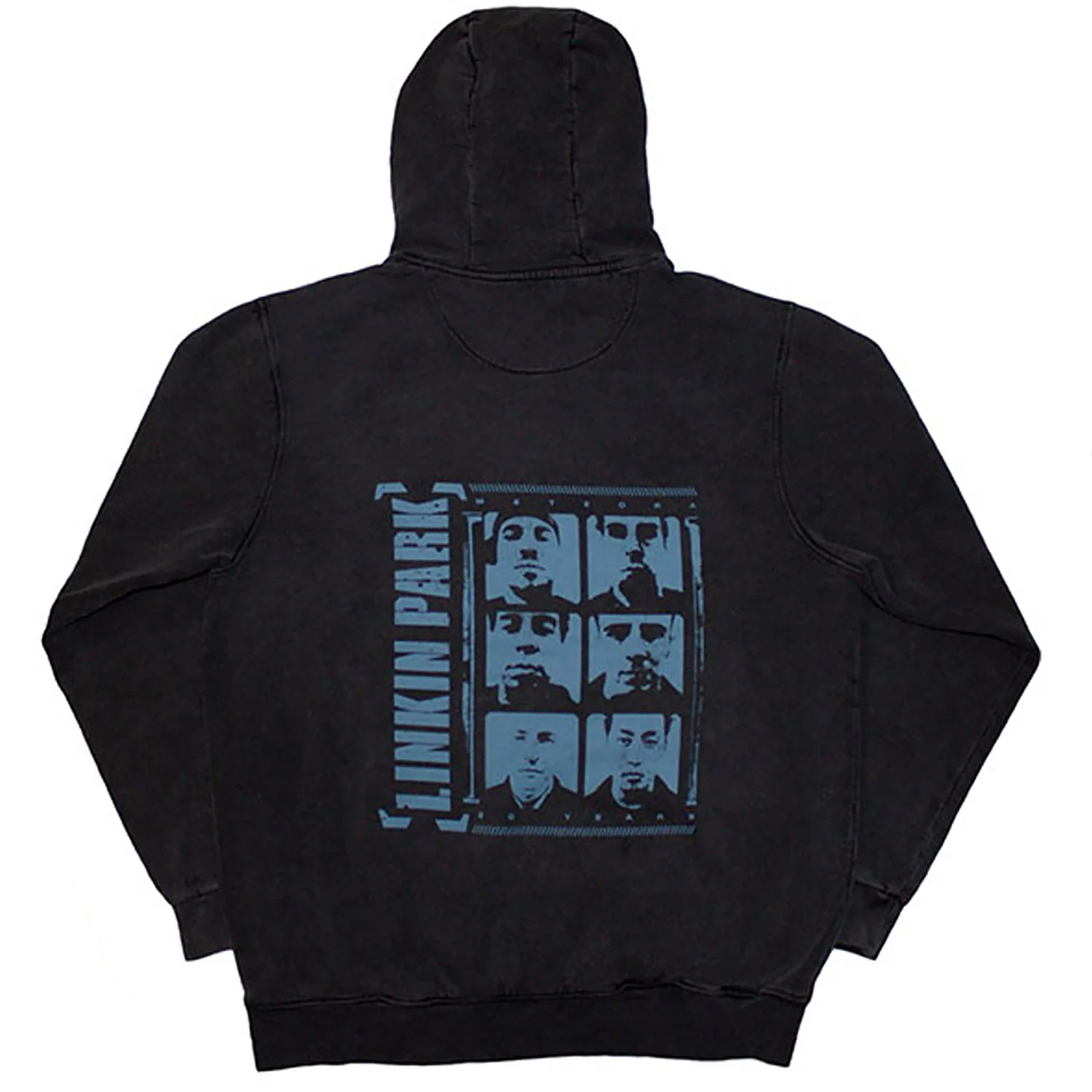 Meteora Portraits Stone Wash Hooded Sweatshirt - Image 2