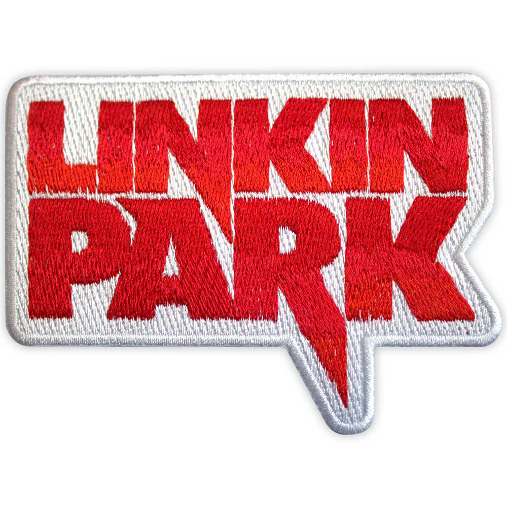 Red Logo Woven Patch