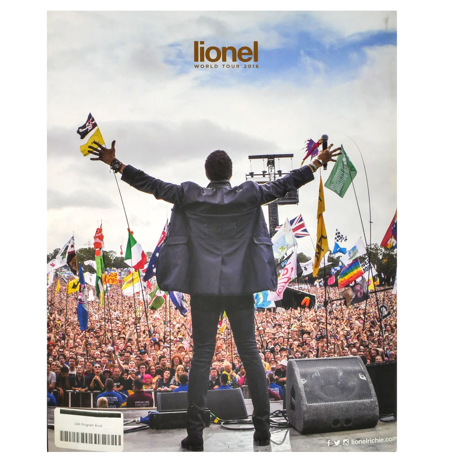 lionel World Tour 2016 Tour Book - Image 3