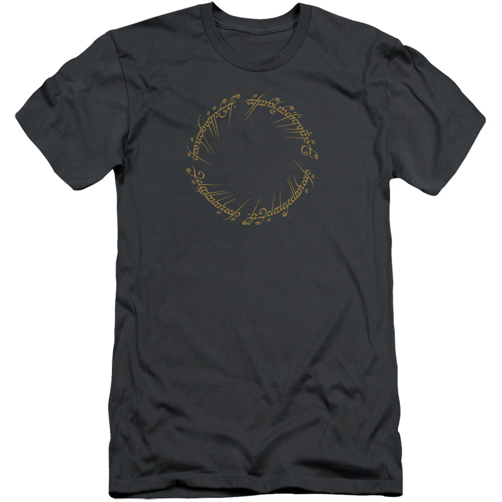 One Ring Premium Canvas Brand Slim Fit T-shirt