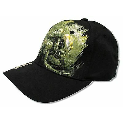Unto The Locust Black Fitted Cap Baseball Cap - Image 2