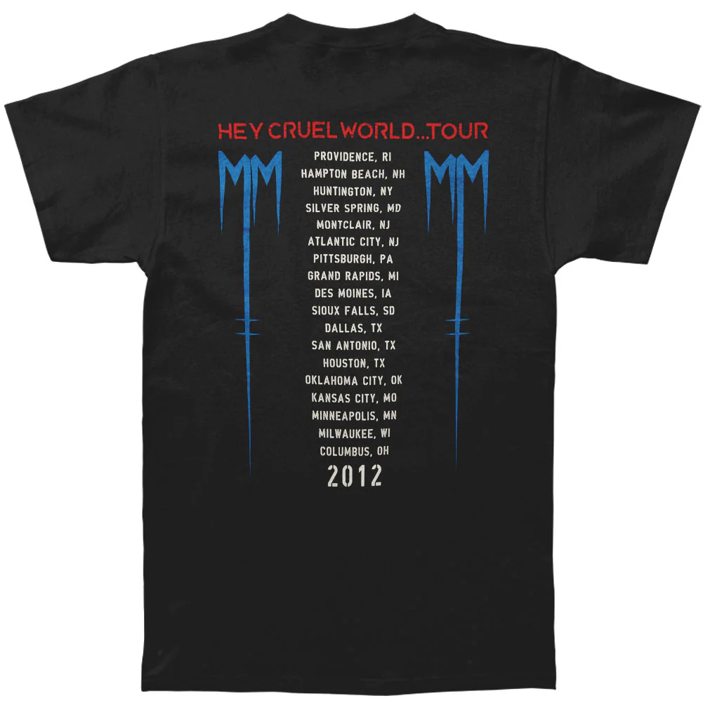 Hey Cruel World T-shirt - Image 2