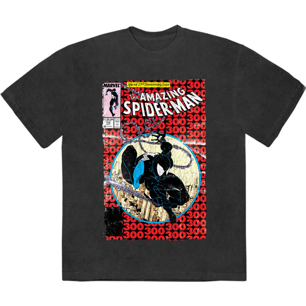 Amazing Spider-man 25th Anniversay Stone Wash T-shirt