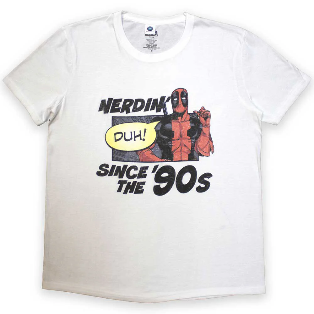 Deadpool Nerdin' Since The '90s T-shirt