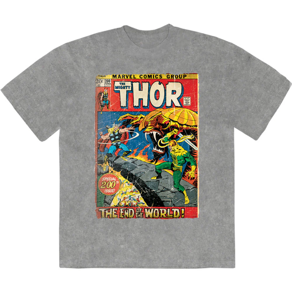 Thor End Of The World Stone Wash T-shirt
