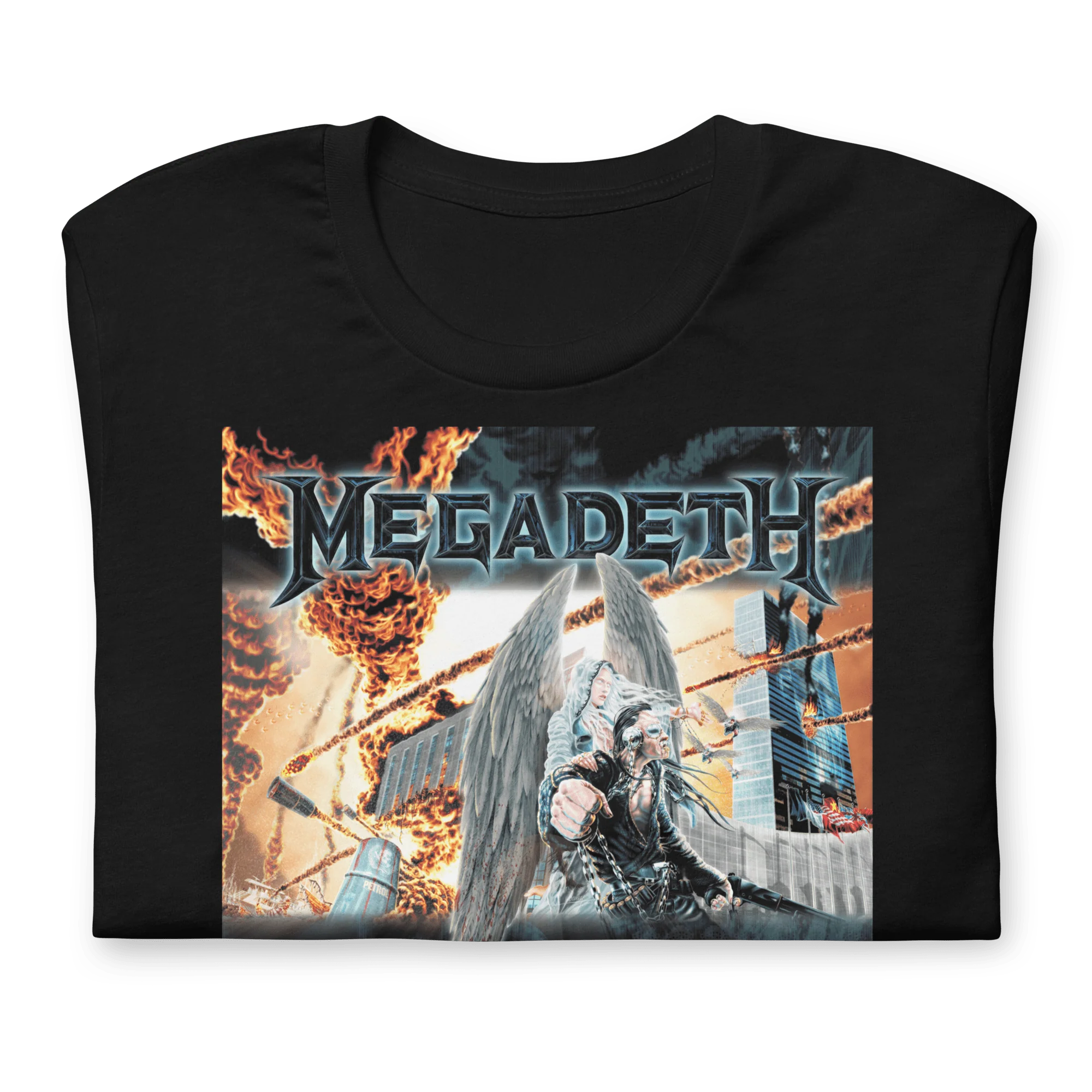 Megadeth - Angel Flames T-Shirt - Image 3