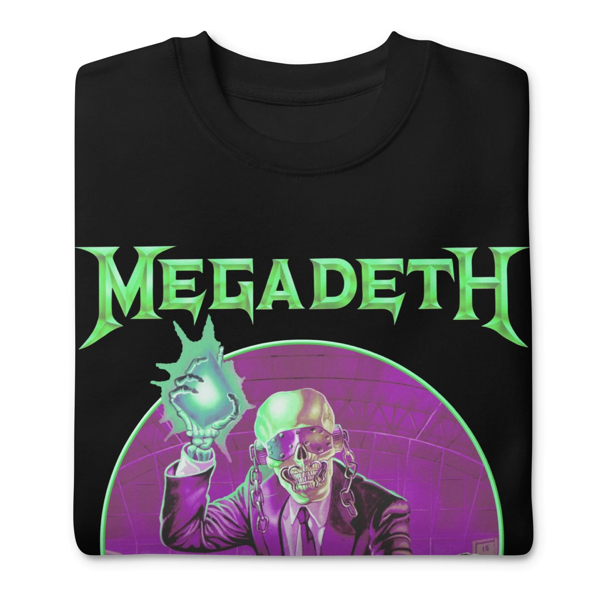 Megadeth - Green Rust Jumbo Print Sweatshirt - Image 3