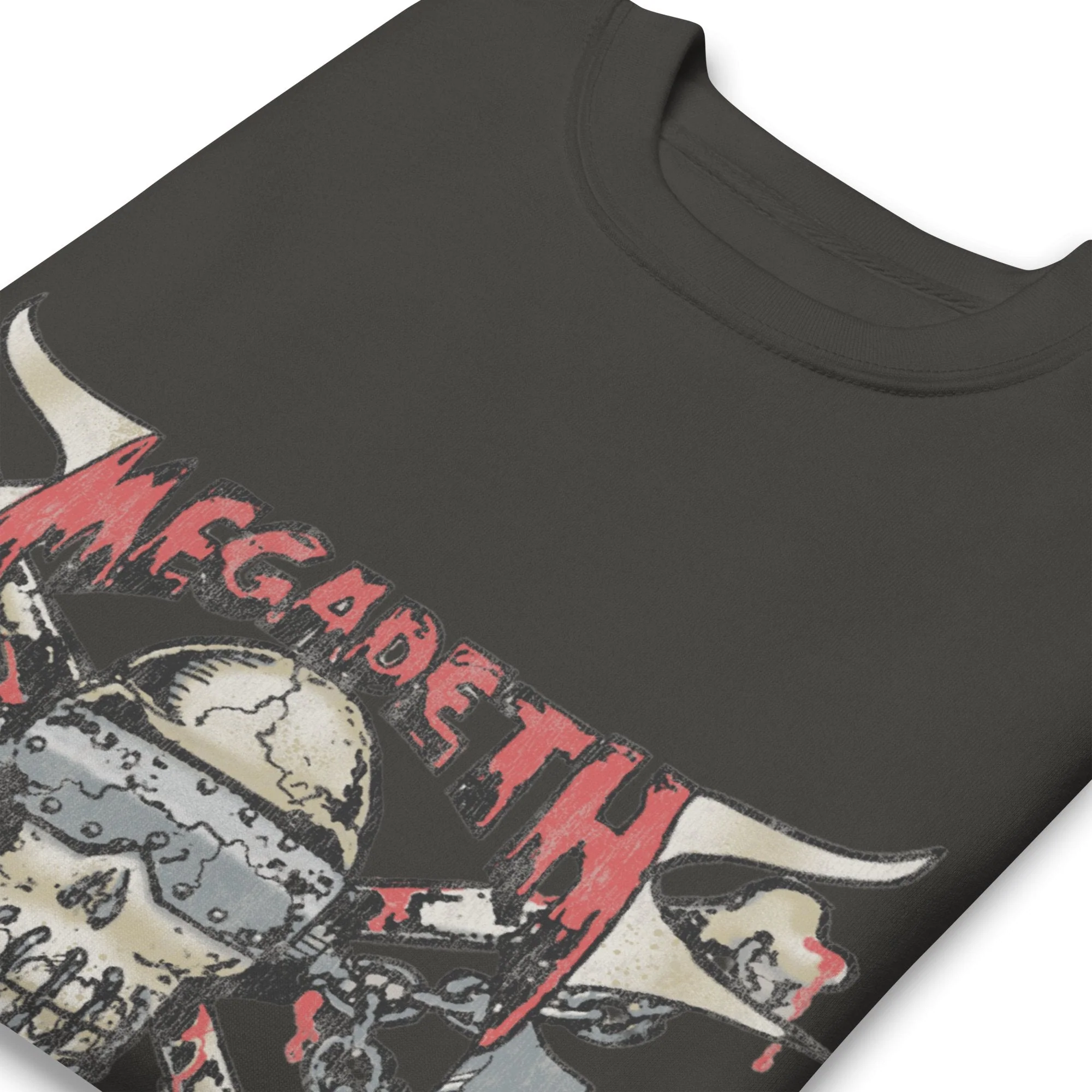 Megadeth - Hand Painted Vic Jumbo Print Sweatshirt - Image 3
