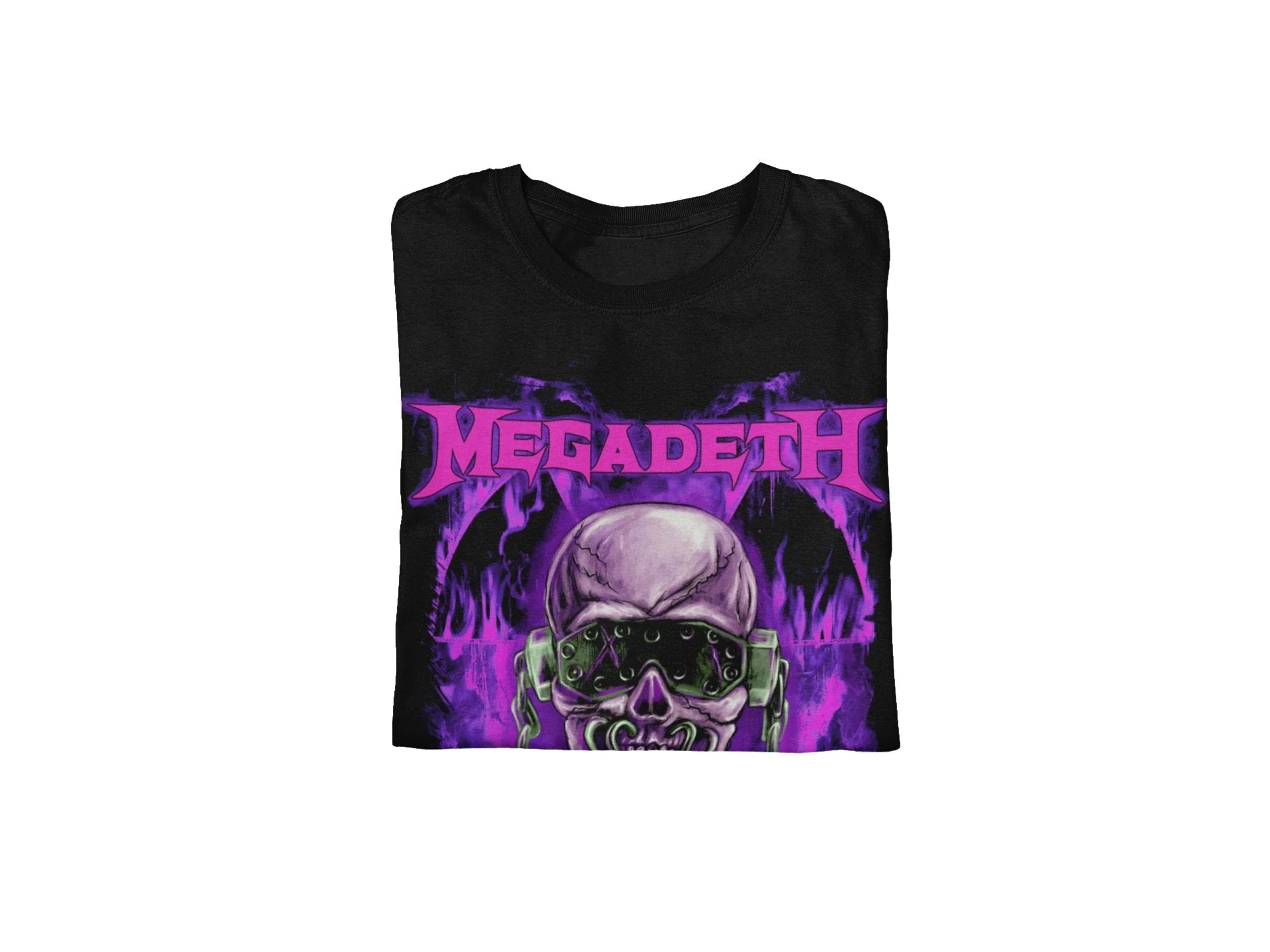 Megadeth - Purple Nuclear T-Shirt - Image 2