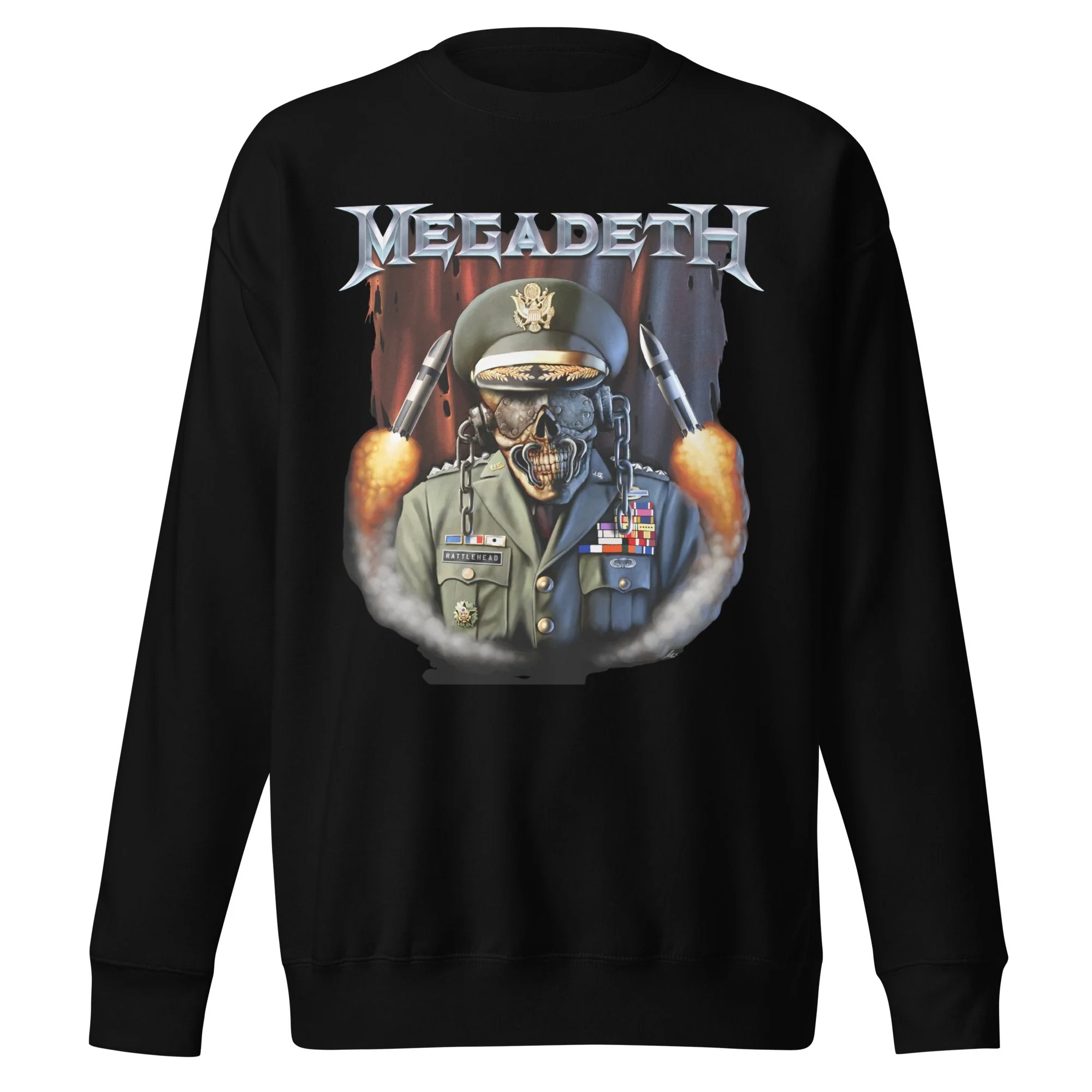 Megadeth - Rattlehead Vic Jumbo Print Sweatshirt