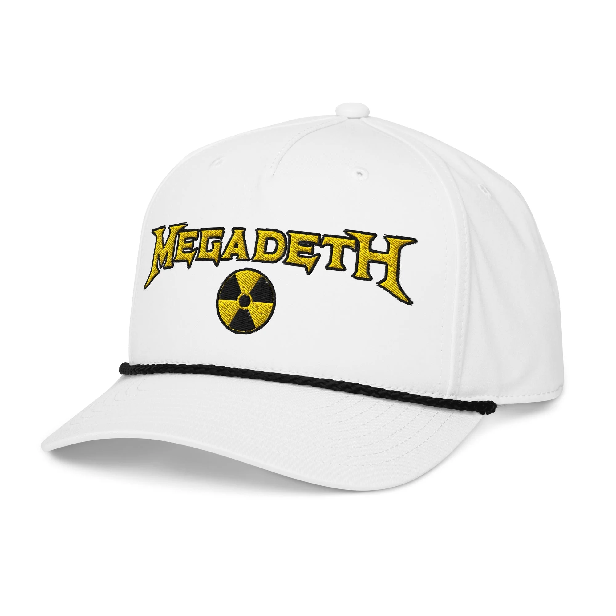Megadeth - Roped Snapback HD Embroidered Hat - Image 5