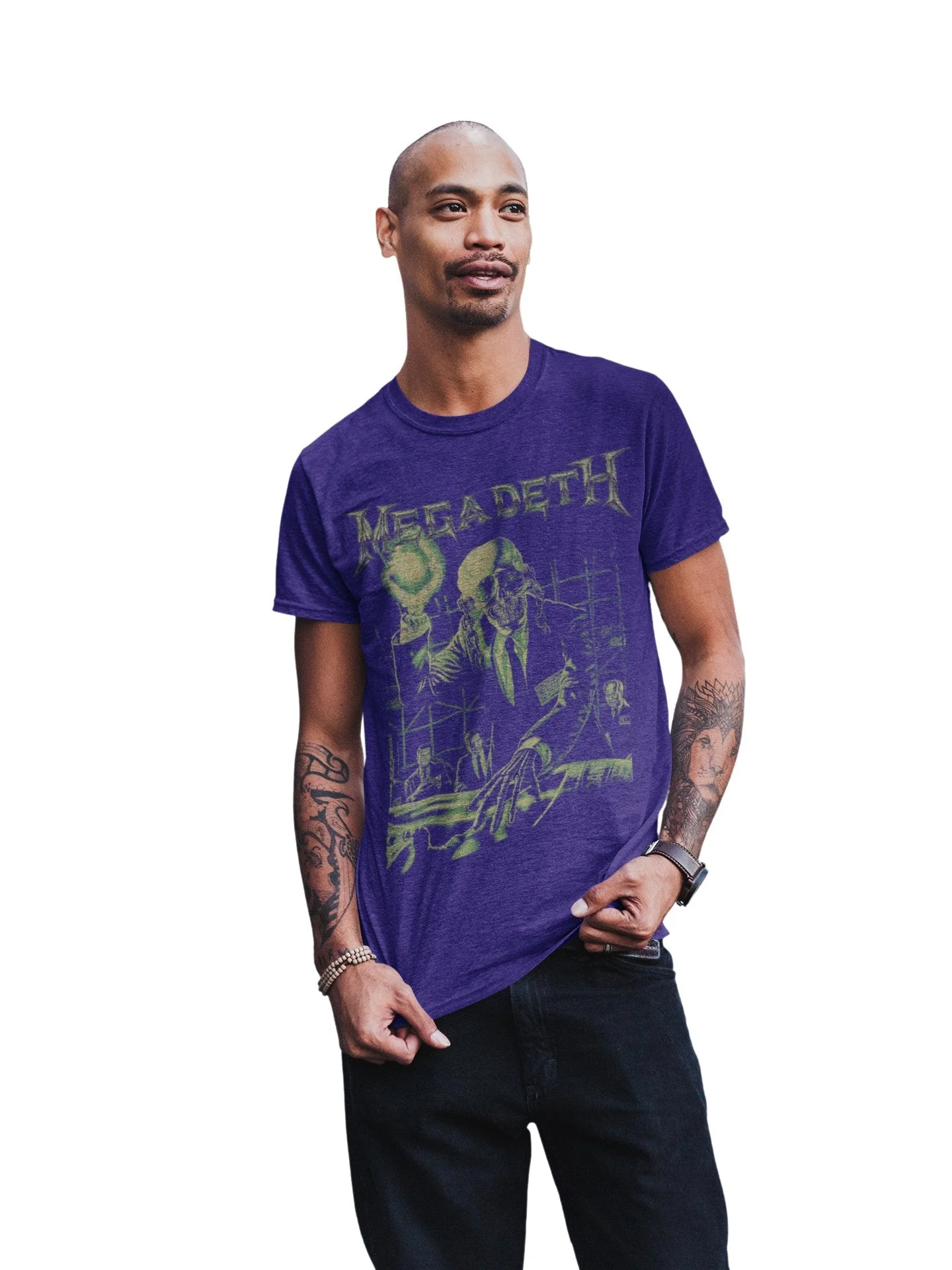 Megadeth - See No Evil Jumbo Print T-Shirt - Image 2