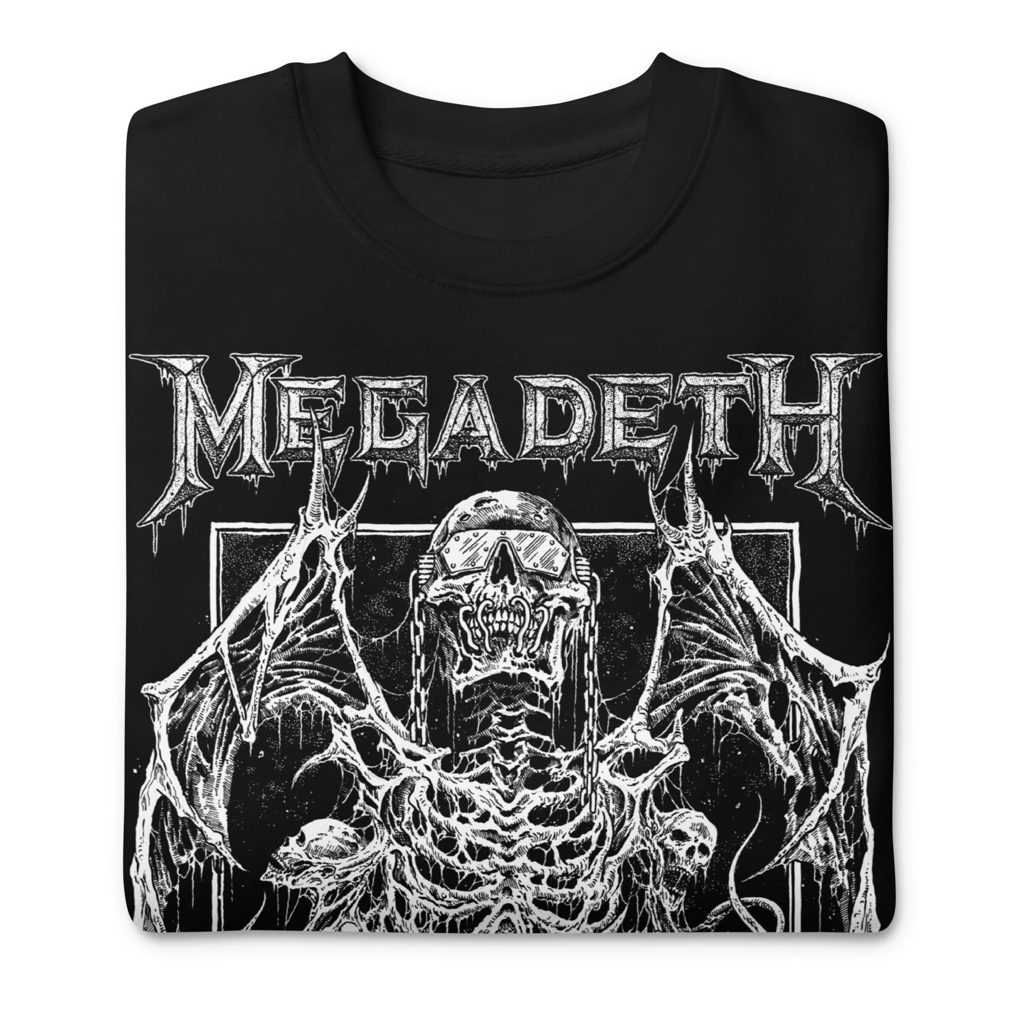 Megadeth - Skeleton Wings Jumbo Print Sweatshirt - Image 3